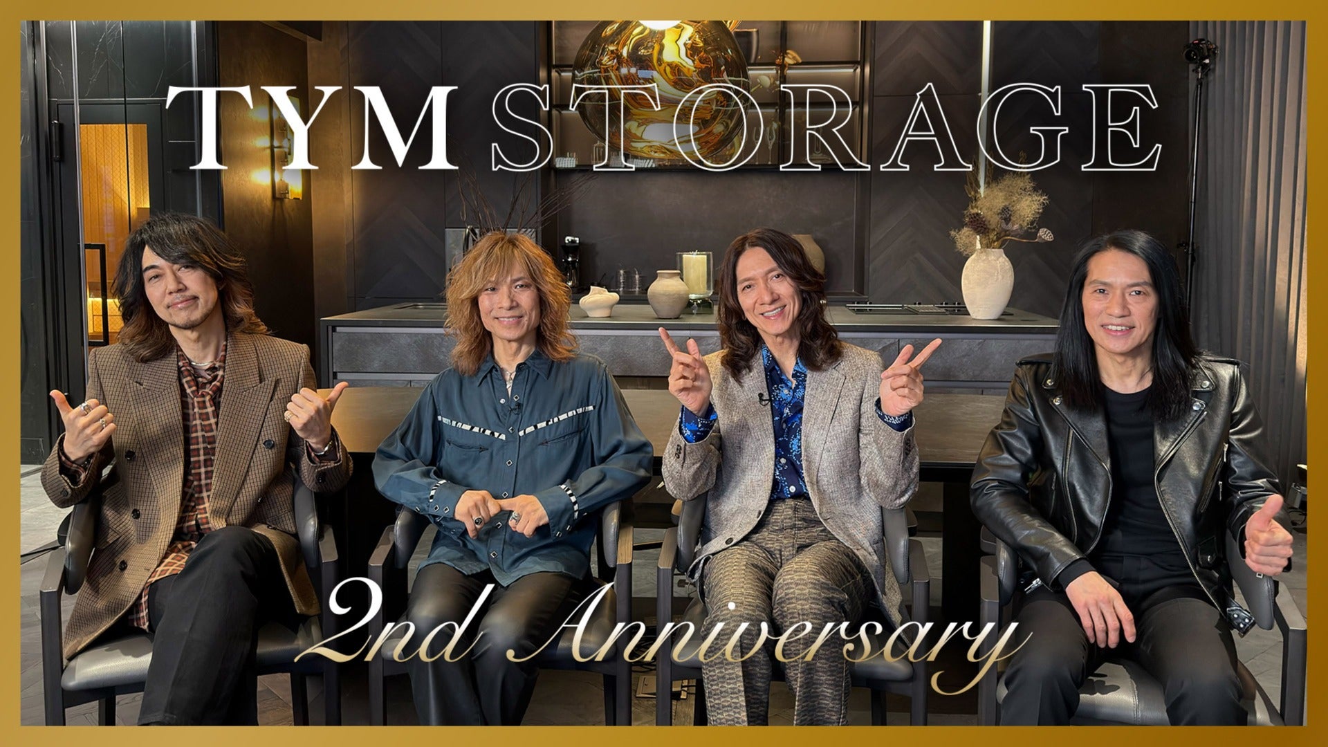 TYM STORAGE」オープン2周年記念 THE YELLOW MONKEY メンバー